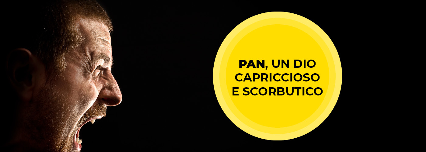 volto di uomo che urla con un testo grafico sulla Pantofobia